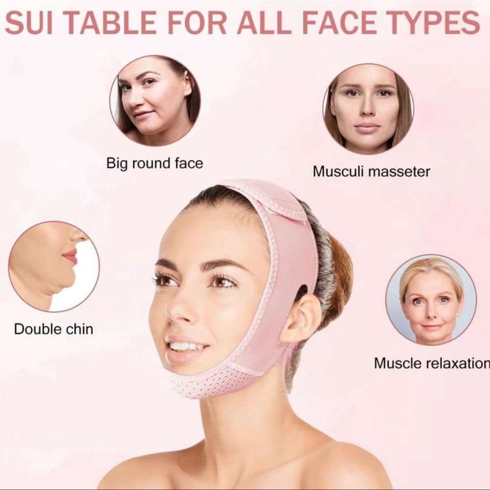 Pink Lifting Face Strap - Picture 2 of 10
